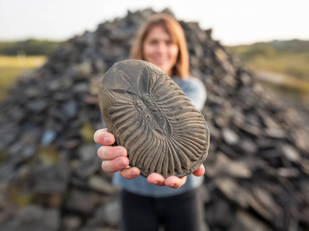 À la découverte des fossiles cachés dans les terrils des Hauts-de-France